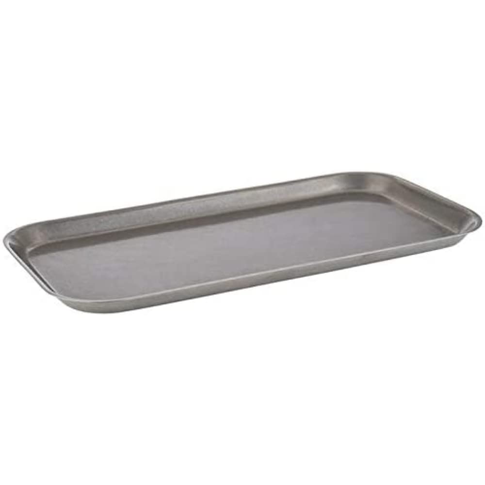 APS Vintage Stainless Steel Serving Tray - 340x180x15mm