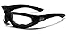 Choppers Padded Sport Sunglasses - Black, White, Silver or Pink Frame/Mirro...