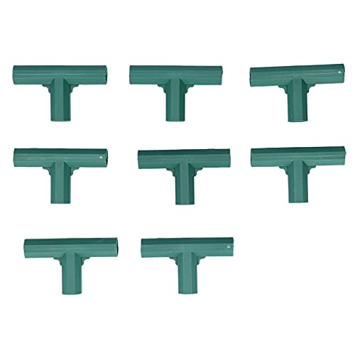 8PCS T-Type Tee Connector for 16mm Gardening Prop Accessories Plant Support Rod Connector