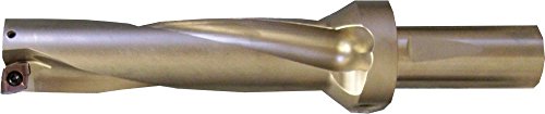 Kyocera S125-DRZ16254875-15G 3xD Indexable Magic Drill 1.625in Drill Diameter 8.83in Overall Length 4.875in Max Depth DRZ Style 1.25in Shank Diameter Whistle Notch 2 Inserts Coolant Through