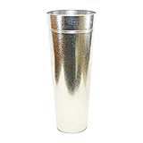 Galvanized Tin French Flower Bucket-30 Inches High