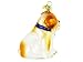 Old World Christmas Ornaments: Dog Collection Glass Blown Ornaments for Christmas Tree, Bull Pup