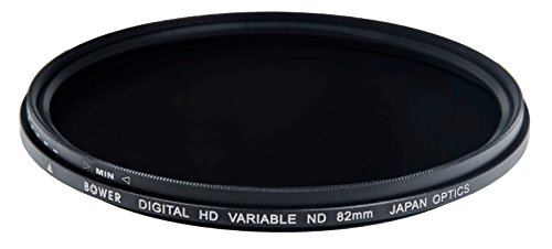 Bower FN82 82mm Variable Neutral Density Filter for Canon EF and Pentax HD PENTAX-DA645, Pentax smc FA 645 Lenses (Black)