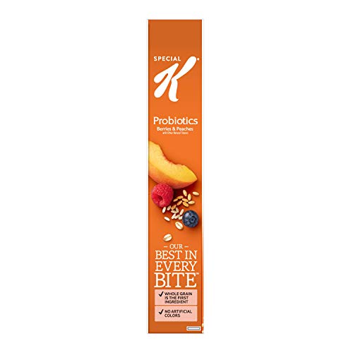 Kellogg's Special K Probiotics, Breakfast Cereal, Berries and Peaches