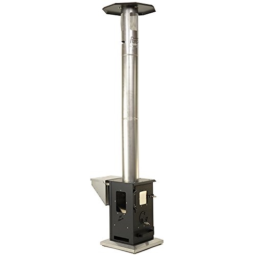 Wood Pellet Outdoor Patio Heater – Gas & Propane Alternative, Portable, No Smoke, 60,0 ...