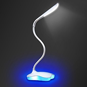 MK Touch Control LED Table lamp/Study Lamp/Night Lamp with 18 LEDs, 3 Brightness Levels with Base Blue Light