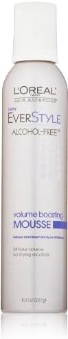 L'Oreal Everstyle Volume Boosting Mousse, 8 Ounce
