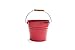 Nantucket Seafood Red Serving Pail Ice Bucket, 7.25 x 7.25 x 6 inches