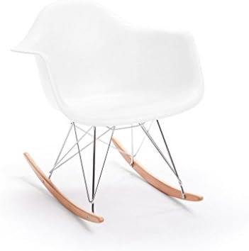 Rocking Arm Chair White