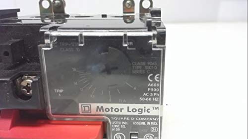Motor Logic 9065Ss010 Overload Relay, 6-18 A, 600 V Ac, 9065Ss010