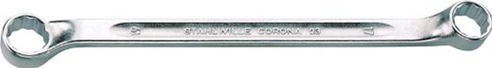 Stahlwille 23 12 X 13 23" Double Ended Ring Spanner, Silver, 12 x 13 mm