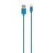 Belkin Lightning to USB Cable - MFi-Certified iPhone Lightning Cable for iPhone XS, XS Max, XR, X, 8/8 Plus and more (4ft/1.2m), Blue, Compatible with iPhone 11, 11 Pro, 11 Pro Max, XS, XS Max, XR, X, 8, 8 Plus and previous iPhone models with Lightning connector, 4 Feet