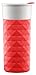 Ello Ogden Ceramic Travel Mug with Splash-Resistant Slider Lid and Protective Silicone Boot, Perfect for Coffee or Tea, BPA Free, Dishwasher Safe, Coral, 16 oz