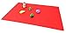 EPHome Extra Large Multipurpose Silicone Nonstick Pastry Mat, Heat Resistant Nonskid Table Mat, Countertop Protector, 23.6''15.77'' (Red)
