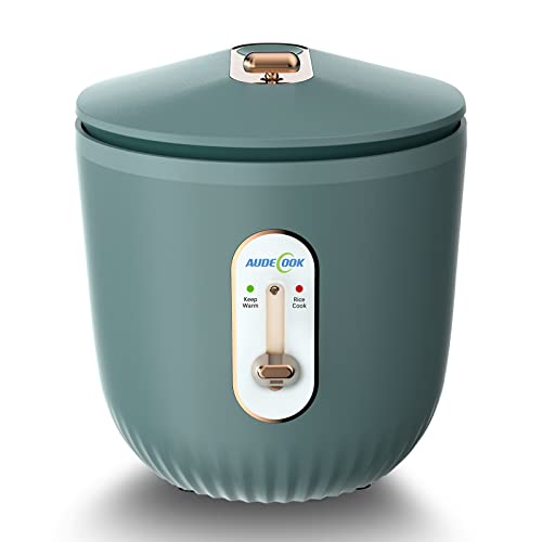 Audecook Small Rice Cooker, 4 Cups Uncooked