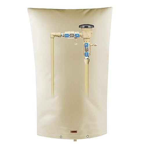 Insulated Backflow Preventer Cover - Heavy Duty Winter Protection For Sprinkler Systems