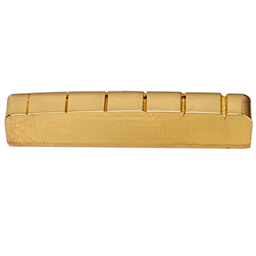 image for Baosity 42mm Brass 6 String Nut Replacement For LP Les Paul Epiphone E