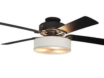 Ceiling Fan Light Kits Fan Not Included Fan Light Kit Linen Drum Shade Parchment Lighting Ceiling Fans