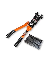 AMZCNC 16 Ton Hydraulic Wire Crimper Battery Cable