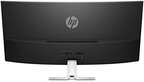 Amazon Com Hp 34f 34 Curved Monitor With Amd Freesync Technology Ultra Wide Quad Hd Resolution 3440 1440p Ips Display And 3 Sided Low Bezel 1 Yr Warranty 6jm50aa Computers Accessories