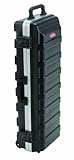 SKB Compact Stand Case 36-1/2 x 11-7/8 x 8-1/4 with Wheels & Straps, TSA Latches, Over molded Handle
