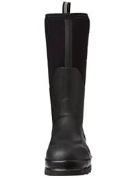 Muck Boot Chore Classic Tall Steel Toe - Botas de trabajo para hombre (goma con protector de metatarsia)