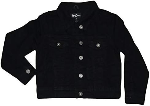 black ripped denim shirt