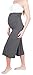 Maternity Yoga Lounge Capri Pants wide legged