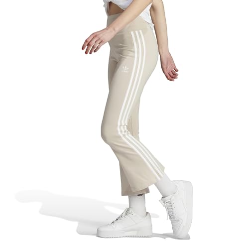 adidas Originals Women's Adicolor Classics 3-Stripes 7/8 Flare Leggings, Wonder…