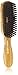 Bass Deluxe Oval 100% Wild Boar Bristles Extra Firm Wood Handle