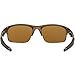 Oakley Men's 0OO9164 Bottle Rocket Rectangular Sunglasses, Brown Smoke/Bronze Polarized, 62 mm