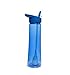 refresh2go 22oz Sleek Filtered Water Bottle, Blue