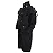 Outback Trading Company Unisex 2042 Low Rider Waterproof Breathable Full-Length Oilskin Duster Coat, Black, Large