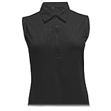 Monterey Club Ladies Dry Swing Artsy Animal Emboss Sleeveless Shirt #2445