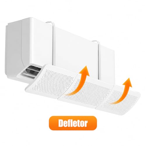 Defletor De Ar Condicionado Split Com Ajuste De Ângulo 180 Graus Ajustável Premium