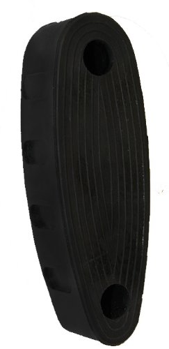 Ultimate Arms Gear Tactical Stealth Black 1 Inch Extended M16 M-16 AR15 AR-15 .223 A1 A2 Full Length Standard Rifle Stock Recoil Reducing Rubber Buttpad Butt Pad