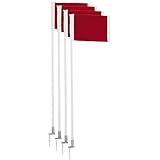 Champion Sports Deluxe Soccer Corner Flag Set