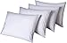 Niagara 4 Pack Waterproof Pillow Protectors Queen 20x30 Inches Smooth Zipper Premium Encasement Covers Quiet Cases Set White