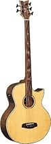 Ortega Guitars KTSM-5FL Ken Taylor 5-String Lined Fretless Acoustic Bass, Solid Spruce Top/Mahogany Body
