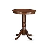 East West Furniture EDT-MAH-TP Modern Kitchen Table