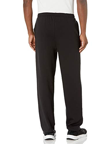 Hanes-Mens-EcoSmart-Open-Leg-Fleece-Pant-with-Pockets