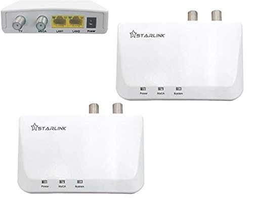 StarMax MoCA 2.5 Ethernet Adapter MN2550, Two Gigabit Ethernet Ports, 3 Pack - Foto 9