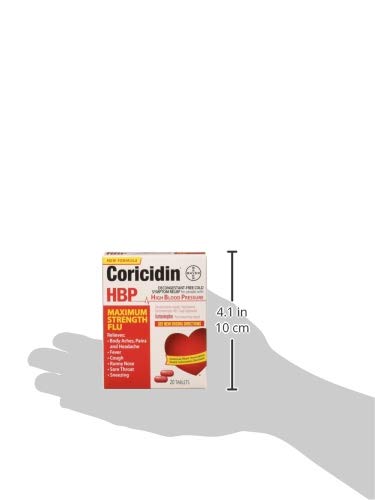 Coricidin Hbp Maximum Strength Flu, 20Count