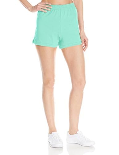 Soffe Women's Authentic Cheer Short, Pool Blue, X-Small in Bahrain
