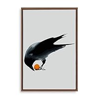 Framed Canvas Wall Art Abstract Colorful Canvas Prints Home Artwork Decoration for Living Room,Bedroom - 16x24 inches