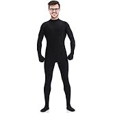 Gaoin Unisex Adult Spandex Zentai Unitard Stretch Bodysuit Costume Without Hood
