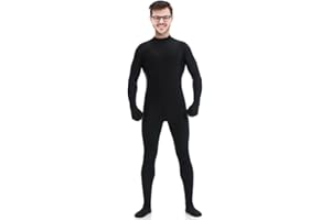 Gaoin Unisex Adult Spandex Zentai Unitard Stretch Bodysuit Costume Without Hood
