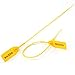 Leadseals(R) 100 PlasticTamper Seals, Zip Ties for Fire Extinguishers Pull Tite Security Tags Numbered Disposable Self-Locking Tie 250mm Length (Yellow)