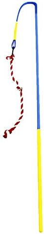 Tether Tug Dog Toy For Power Breeds or Extra Large Pets Over 60 Pounds, Blue and Yellow