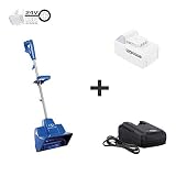 Snow Joe 24V-SS11-XR 24-Volt iON+ Cordless Snow Shovel Kit | 11-Inch | W/ 5.0-Ah Battery and Charger